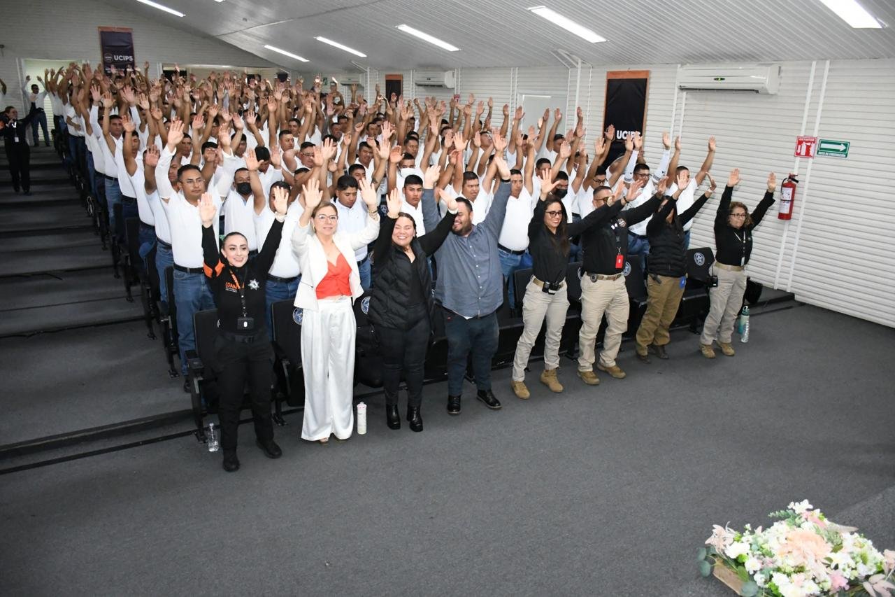 Más de 300 cadetes de la UCIPS en Puebla se capacitan en perspectiva de género