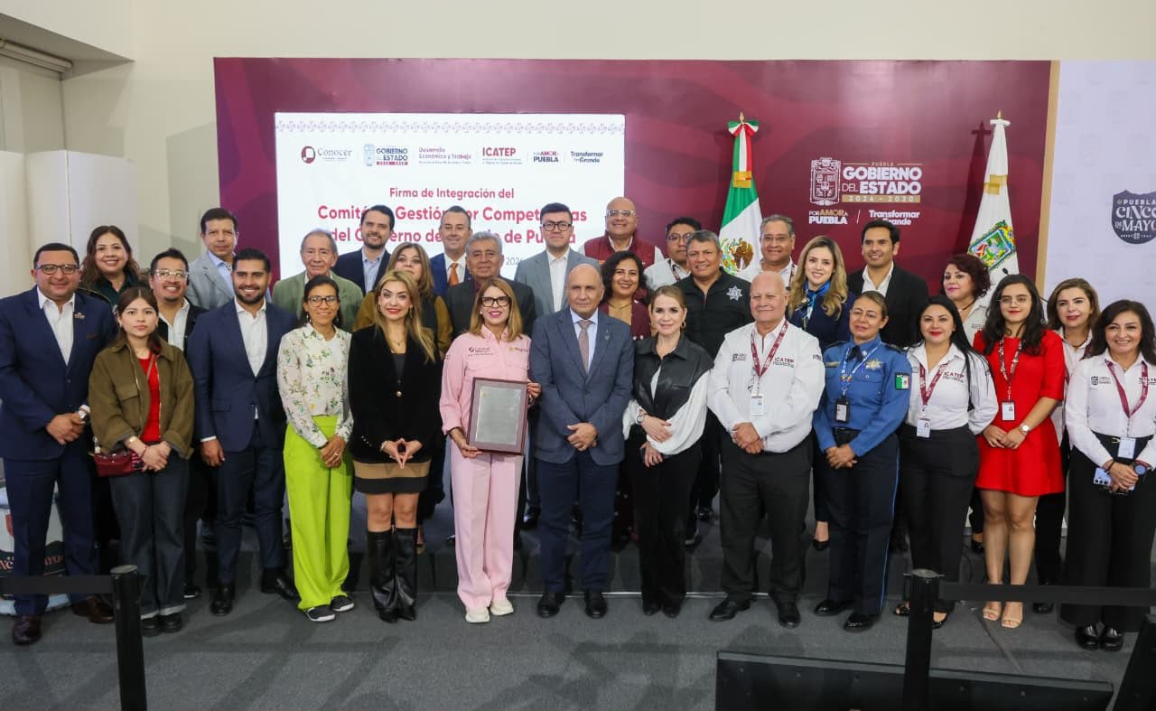 Puebla integra comité para certificar competencias laborales de trabajadores sin título académico