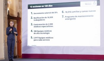 IMSS aplicará 12 acciones en 120 días: aumento salarial del 8% y basificación de 10 mil 939 trabajadores