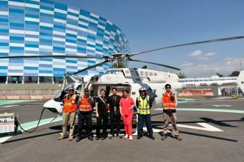 Traslado aéreo de hígado de Puebla a CDMX en 30 minutos para trasplante