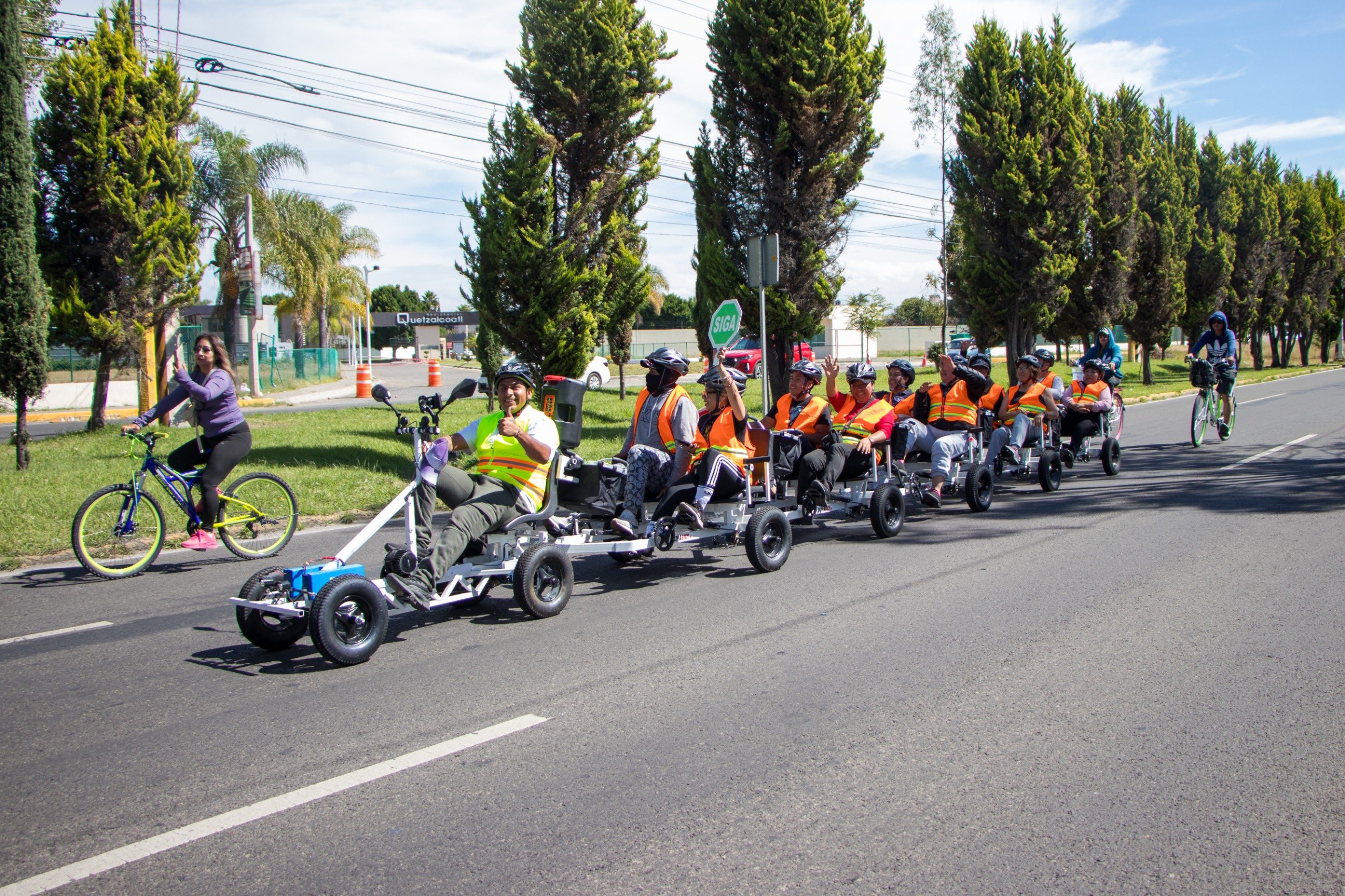 Vía Recreativa Metropolitana de Puebla logra récord con 12 mil 613 asistentes