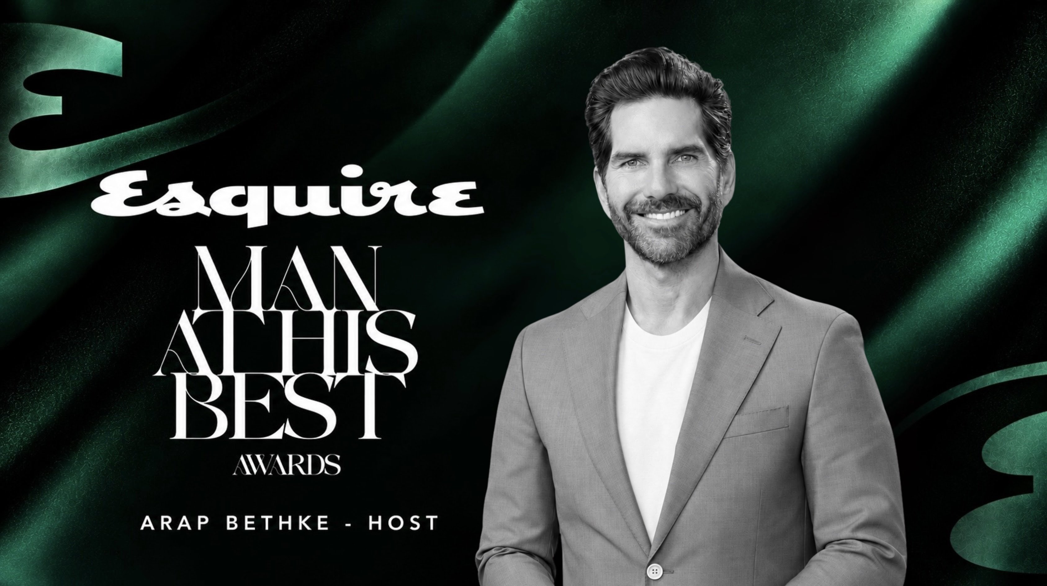 Arap Bethke conducirá los Esquire Man at His Best Awards 2026 junto a Daniela Magun