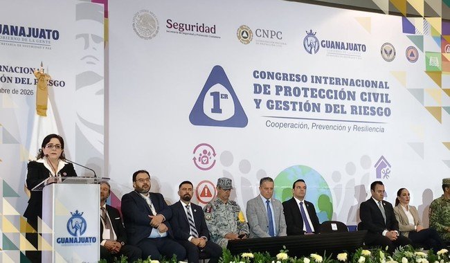 Arranca en Guanajuato el primer Congreso Internacional de Protección Civil con 32 entidades