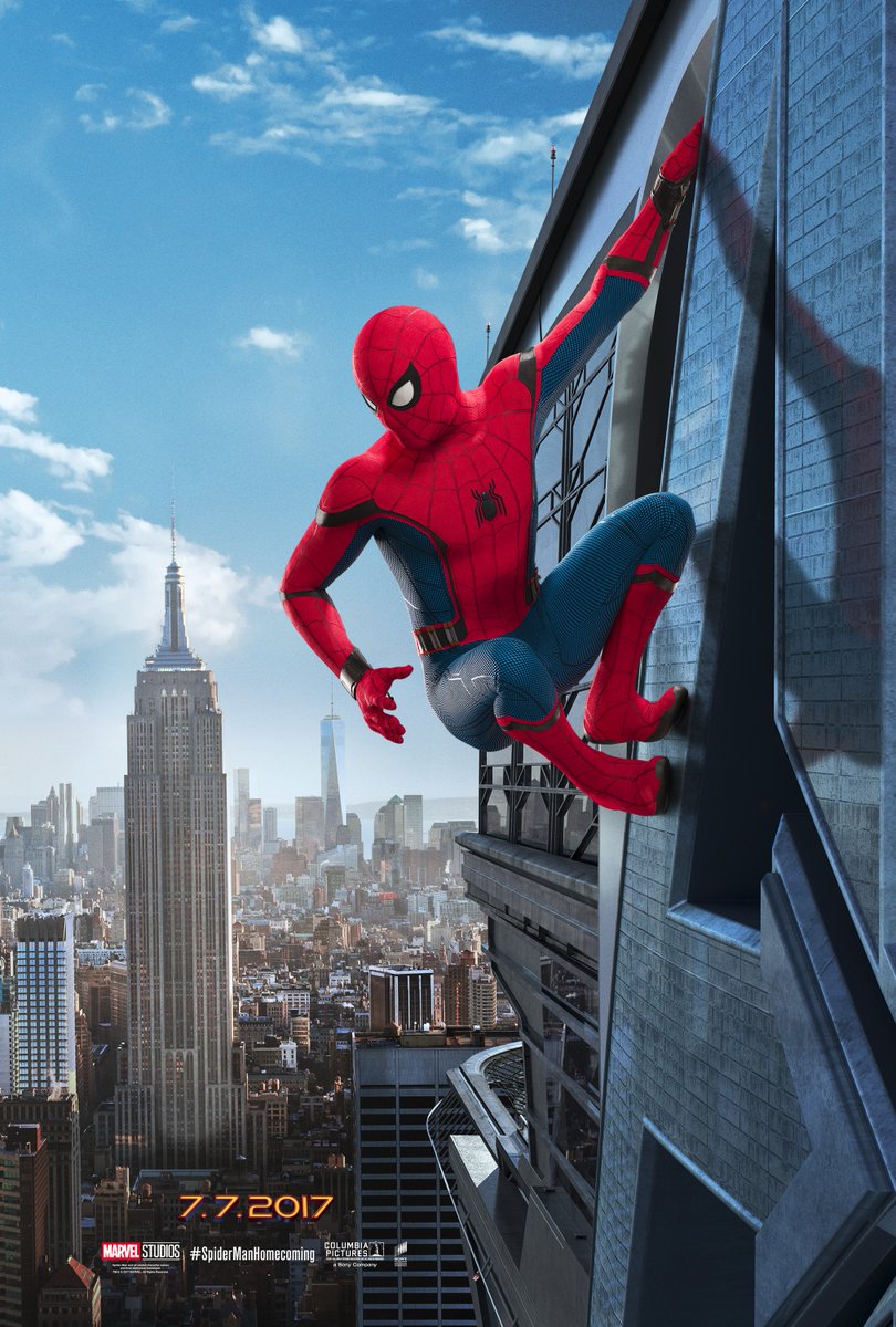 Sony lanzó afiche promocional de Spider-Man: Homecoming 
