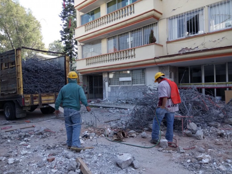 Inicia segunda etapa de demolición en Coquimbo 911