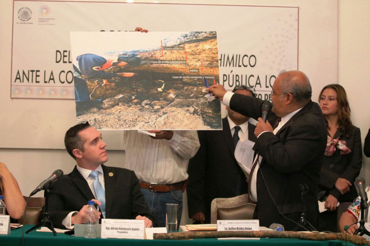 Comparece Jefe Delegacional en Xochimilco ante Comisión de Administración Pública Local 