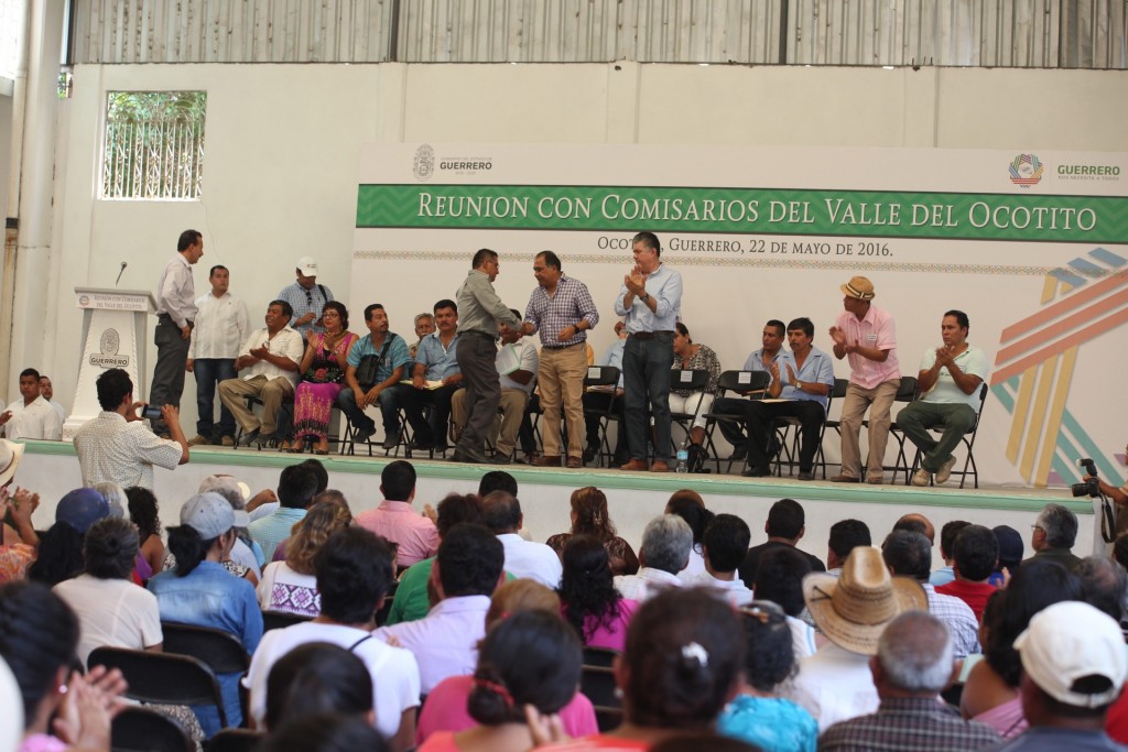 Reafirma gobernador Héctor Astudillo compromiso absoluto con desarrollo del Valle del Ocotito