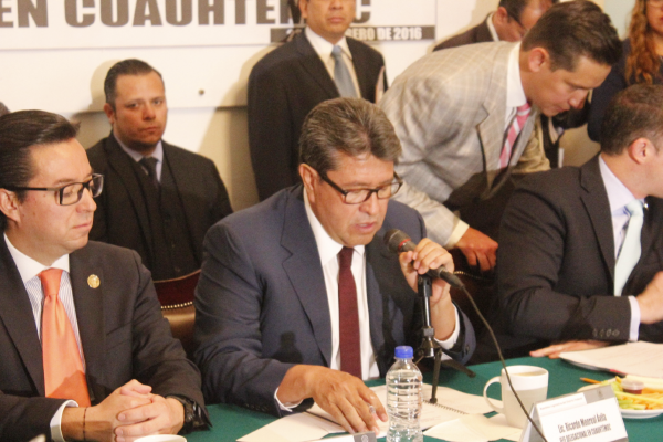 Ricardo Monreal Ávila presenta avances de su gestión durante comparecencia en ALDF