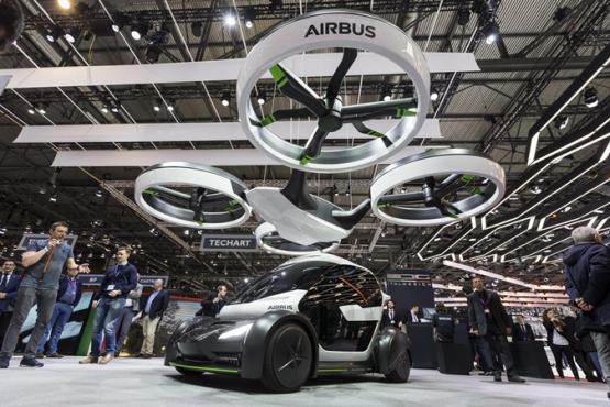 Airbus presenta el prototipo de su primer vehículo volador 
