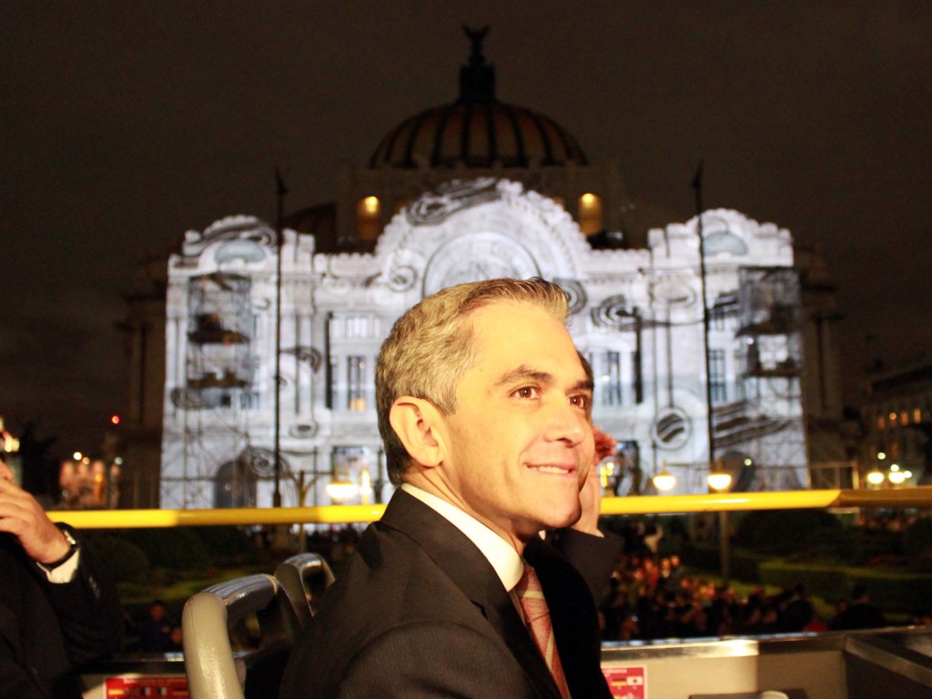 Inaugura Mancera Festival Internacional de las Luces de América Latina