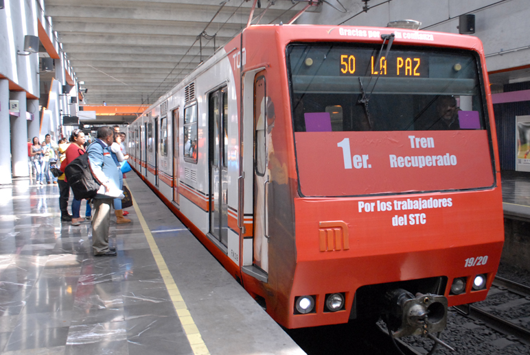 EL STC REGRESA EL PRIMER TREN RECUPERADO AL SERVICIO, A LÍNEA A