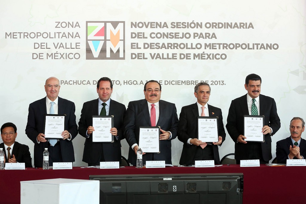 Realizará GDF 12 proyectos con recursos del Fondo Metropolitano para el 2014; la ZMVM se verá fortalecida