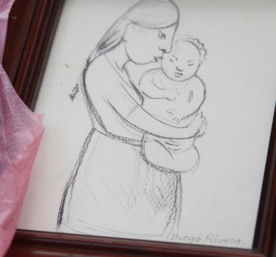 RECUPERA POLICIA DF PINTURA ROBADA DE DIEGO RIVERA Y DETIENE A UN INVOLUCRADO
