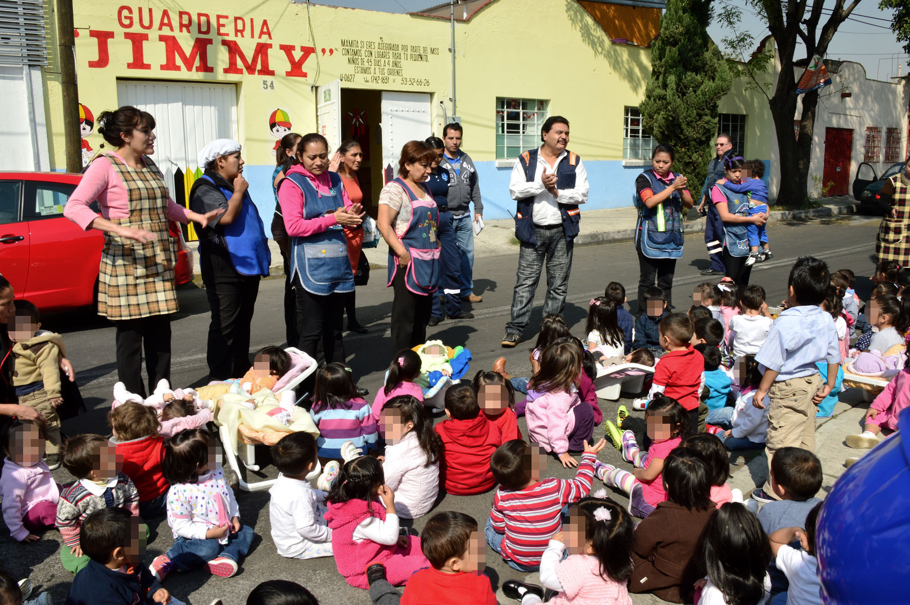 SUPERVISA PC SIMULACRO EN GUARDERÍA DEL IMSS