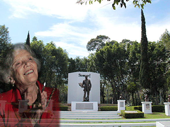 V. CARRANZA DEVELARÃ BUSTO EN HONOR A ELENA PONIATOWSKA.