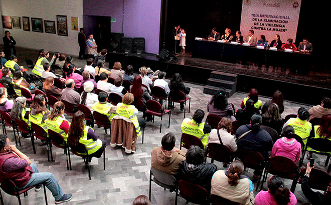 V. CARRANZA CONMEMORA a€œDÍA INTERNACIONAL DE LA ELIMINACIÓN DE LA VIOLENCIA CONTRA LA MUJERa€.