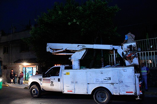 Tlalpan inicia programa de reparación e instalación de luminarias