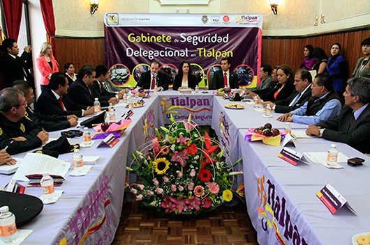 Instalan Gabinete de Seguridad y Procuración de Justicia en Tlalpan