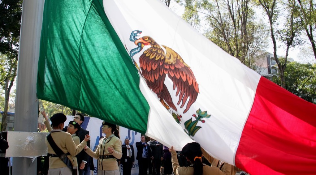 Realiza Jorge Romero Ceremonia Cívica en El Parque a€œJosé María Olloquia€ de Acacias