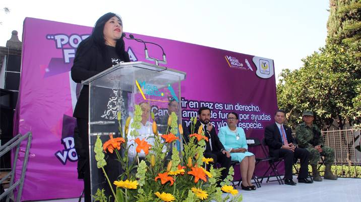 Reinicia canje de armas en la Delegación Miguel Hidalgo