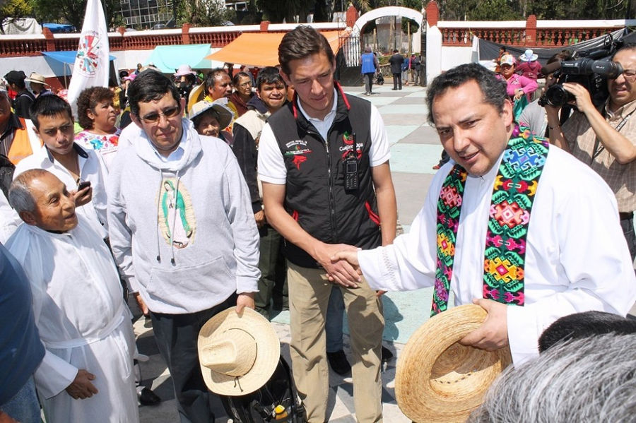 CUAJIMALPA RECIBE A MÁS DE 100 MIL PEREGRINOS PROVENIENTES DE LA DIÓCESIS DE TOLUCA