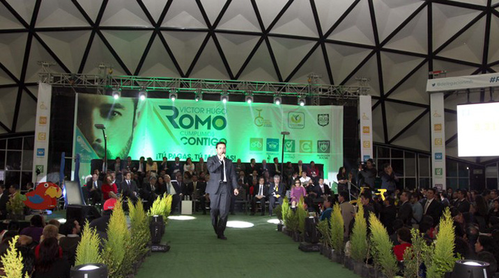 Víctor Romo rinde su Primer Informe de Gobierno