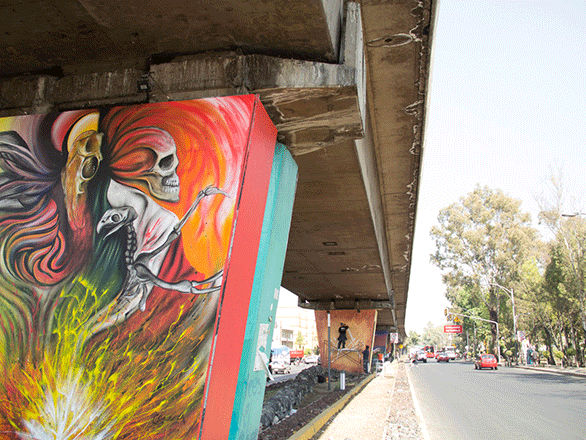 EN REHABILITACIÓN CORREDOR CULTURAL DE LA AVENIDA CONGRESO DE LA UNIÓN