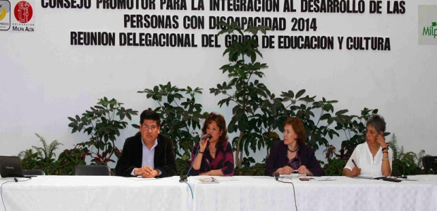 Milpa Alta, sede del Consejo Promotor para la Integración al Desarrollo de las Personas con Discapacidad