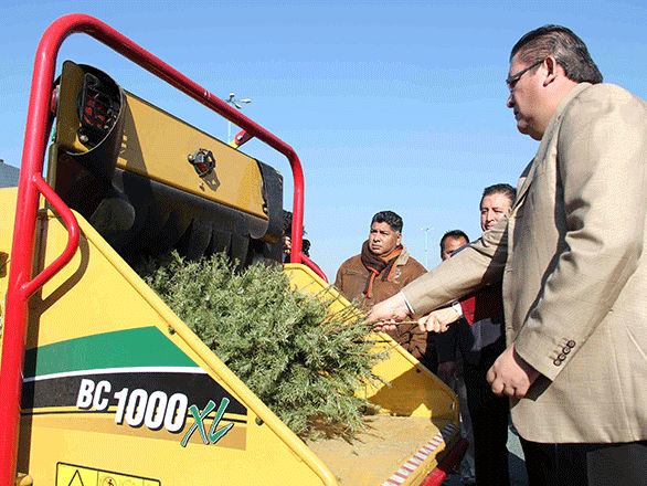 BALLESTEROS EXHORTA A LA CIUDADANÍA A LLEVAR SUS ÁRBOLES DE NAVIDAD A CENTROS DE ACOPIO