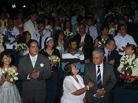 620 PAREJAS CONTRAERÁN MATRIMONIO EL PRÓXIMO 14 DE FEBRER0 EN VC.