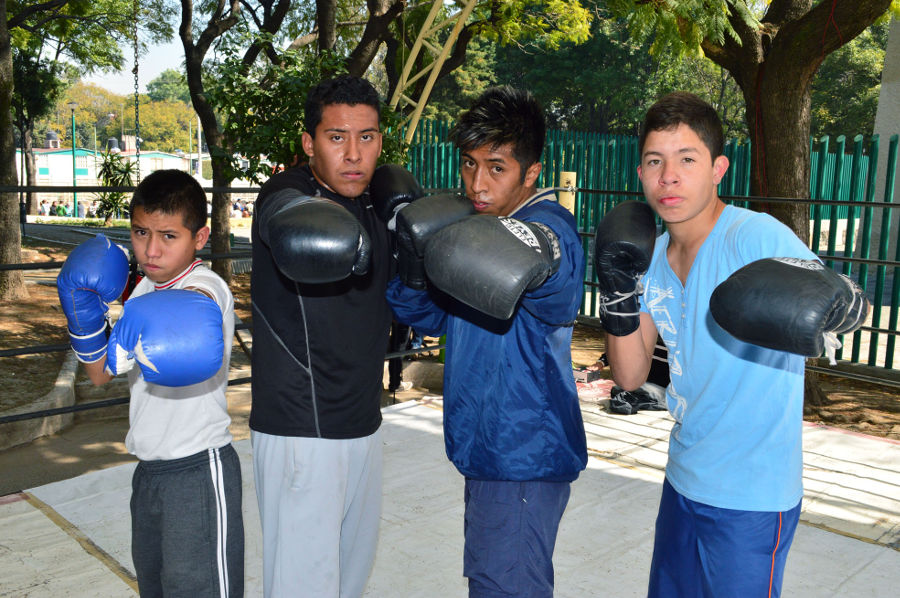 DESTACAN BOXEADORES AMATEURS EN AZCAPOTZALCO