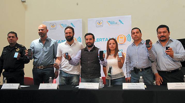 Lanza Miguel Hidalgo la aplicación Alerta MH, dará atención inmediata a emergencia