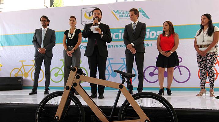 La primera Biciescuela está en la delegación Miguel Hidalgo