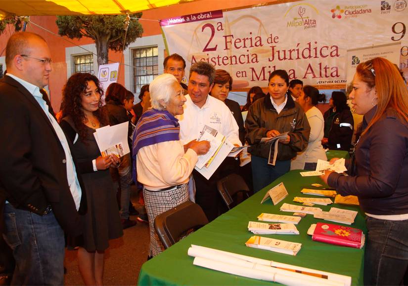 Milpa Alta inaugura 2Aa Feria de Asistencia Jurídica