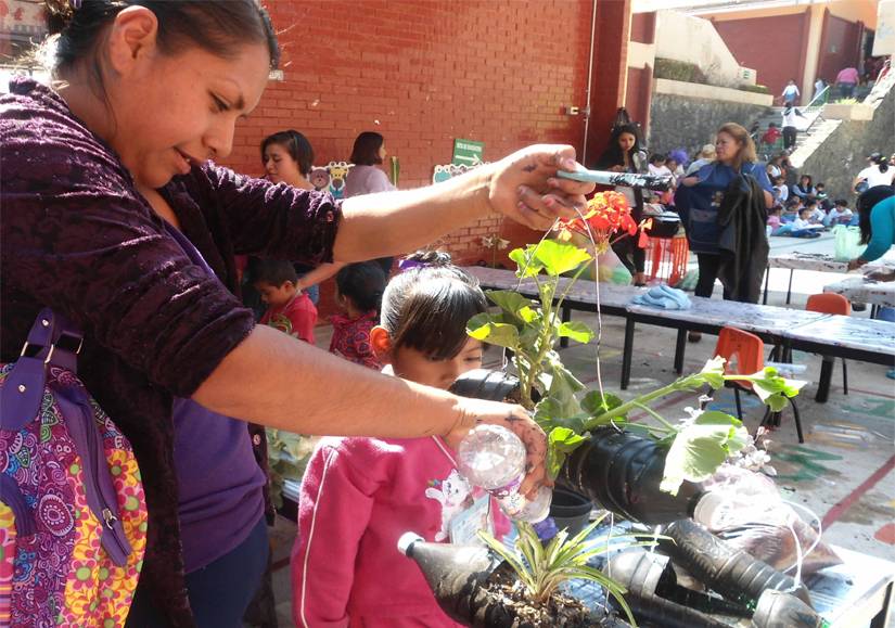 Impulsan Programa a€œMuros Verdesa€ en preescolares de Milpa Alta