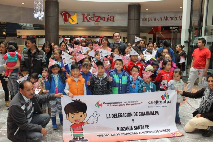 4 MIL 124 NIÑOS HAN VISITADO KIDZANIA EN CUAJIMALPA