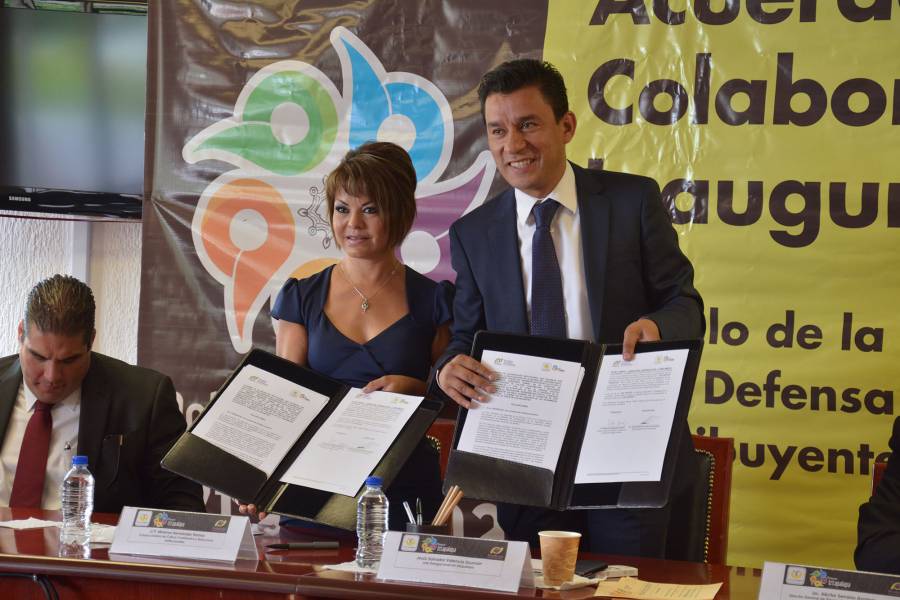 FIRMAN CONVENIO DE COLABORACIÓN IZTAPALAPA Y PRODECON