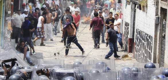 ENFRENTAMIENTOS EN SAN BARTOLO AMEYALCO