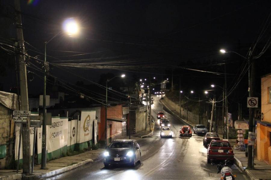 CUAJIMALPA AMBIENTAL: AHORRA 50% EN CONSUMO DE ENERGÍA CON NUEVAS LUMINARIAS