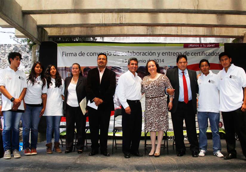 Milpa Alta y el INEA DF, firman convenio de colaboración