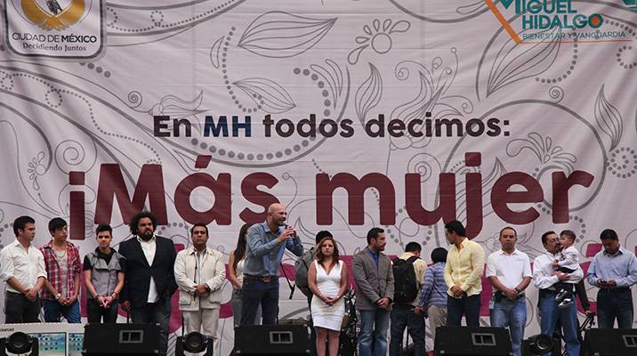 Más de 16 mil madres de familia beneficiadas por los programas sociales en la Miguel Hidalgo
