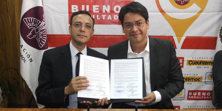 ESTABLECE CUAUHTÉMOC LAZOS CON LA UNIVERSIDAD LA SALLE