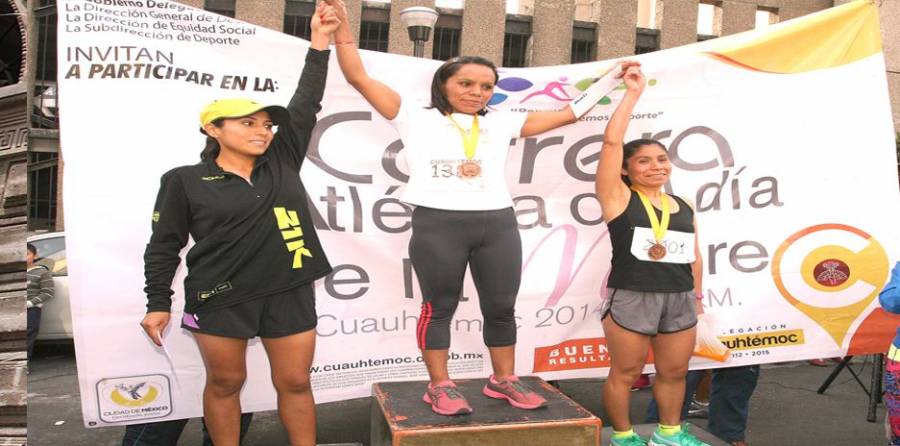 PARTICIPAN 500 MUJERES EN LA CARRERA ATLÉTICA DÍA DE LA MADRE