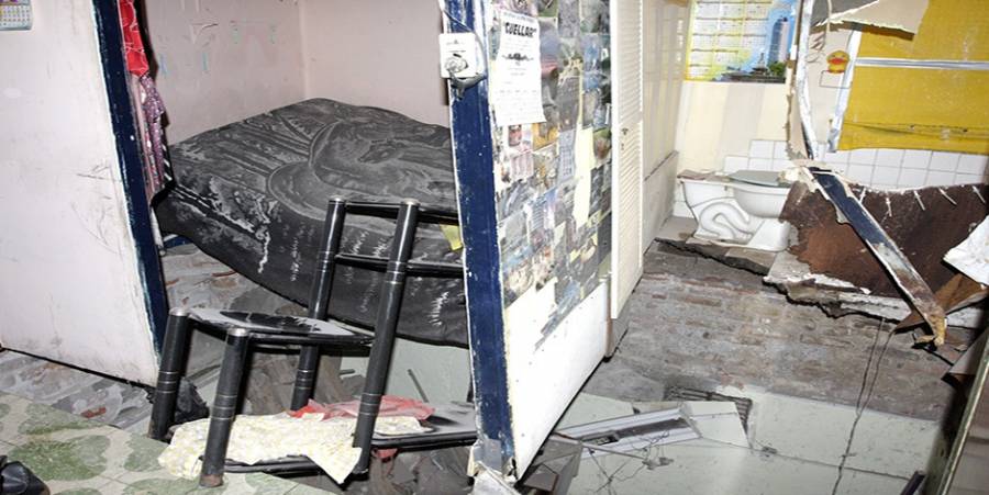 APOYA CUAUHTÉMOC A FAMILIAS DEL EDIFICIO COLAPSADO EN LA OBRERA