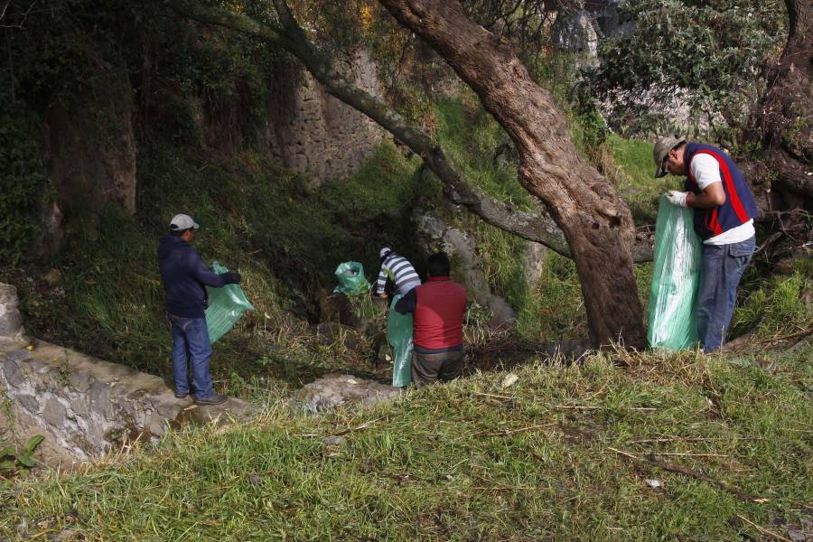 Milpa Alta emprende acciones para evitar inundaciones y encharcamientos por lluvias