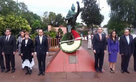 CONMEMORAN 185 AÃ‘OS DEL NATALICIO DE FERNANDO MONTES DE OCA