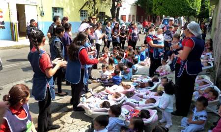 SUPERVISA PC AZCAPOTZALCO SIMULACROS EN 27 GUARDERÃAS