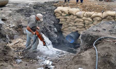 Por reparaciÃ³n de fuga de agua, Cuitlahuac permanecerÃ¡ cerrada hasta el dÃ­a miercoles