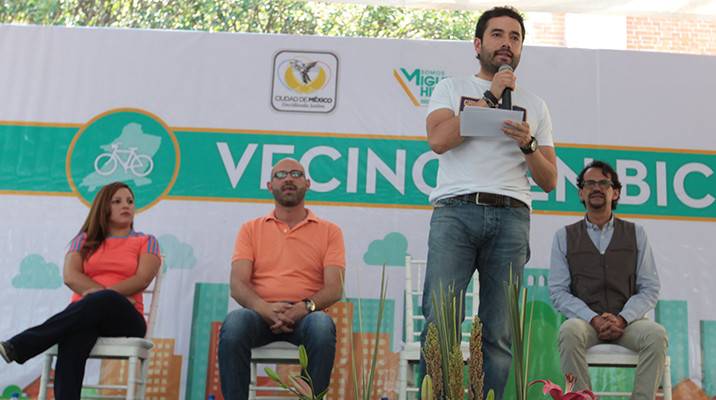Miguel Hidalgo promueve el uso de la bicicleta a través de la participación ciudadana