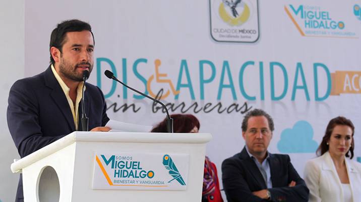 Busca Miguel Hidalgo accesibilidad total para personas con discapacidad